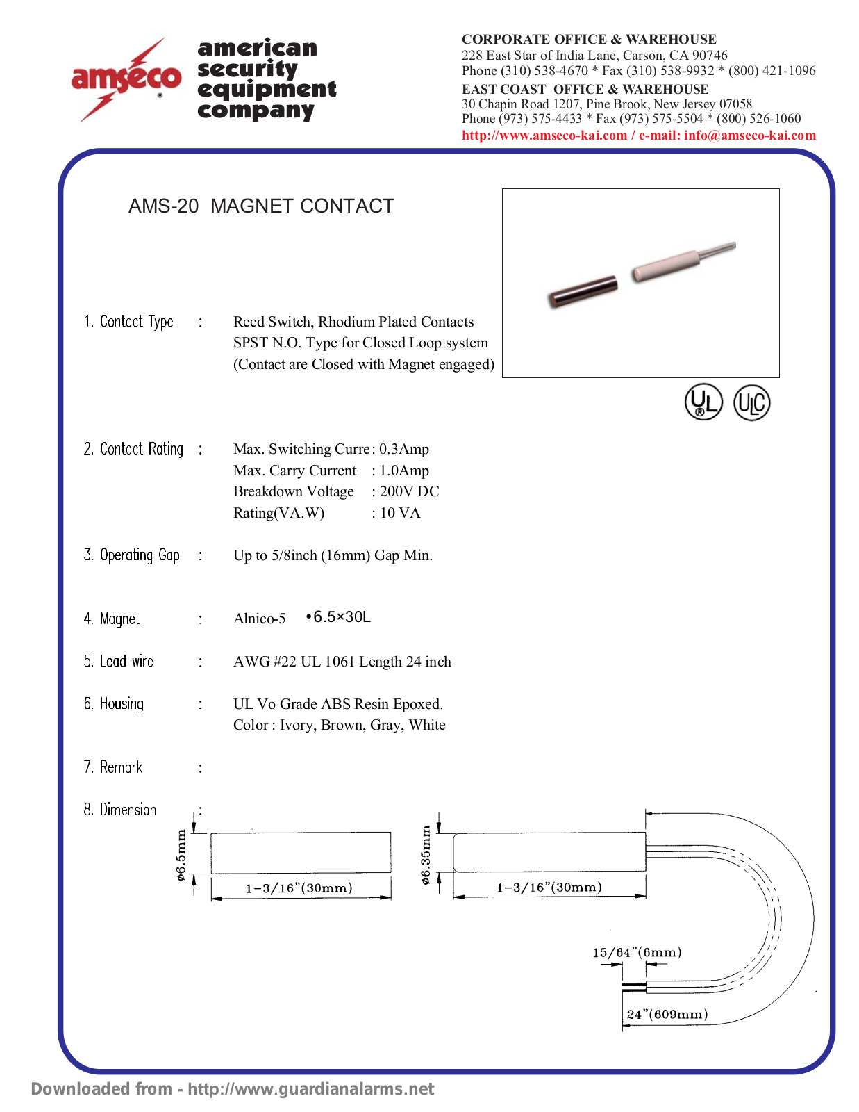 Amseco AMS-20 User Guide - ManualMachine.com