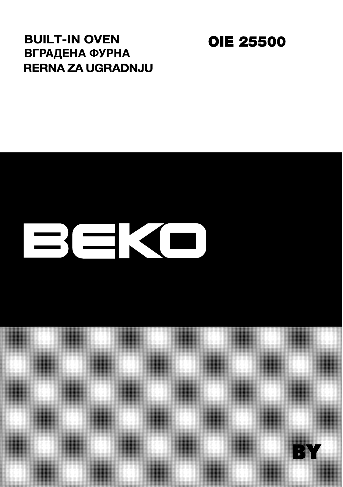 Beko OIE25500 User manual