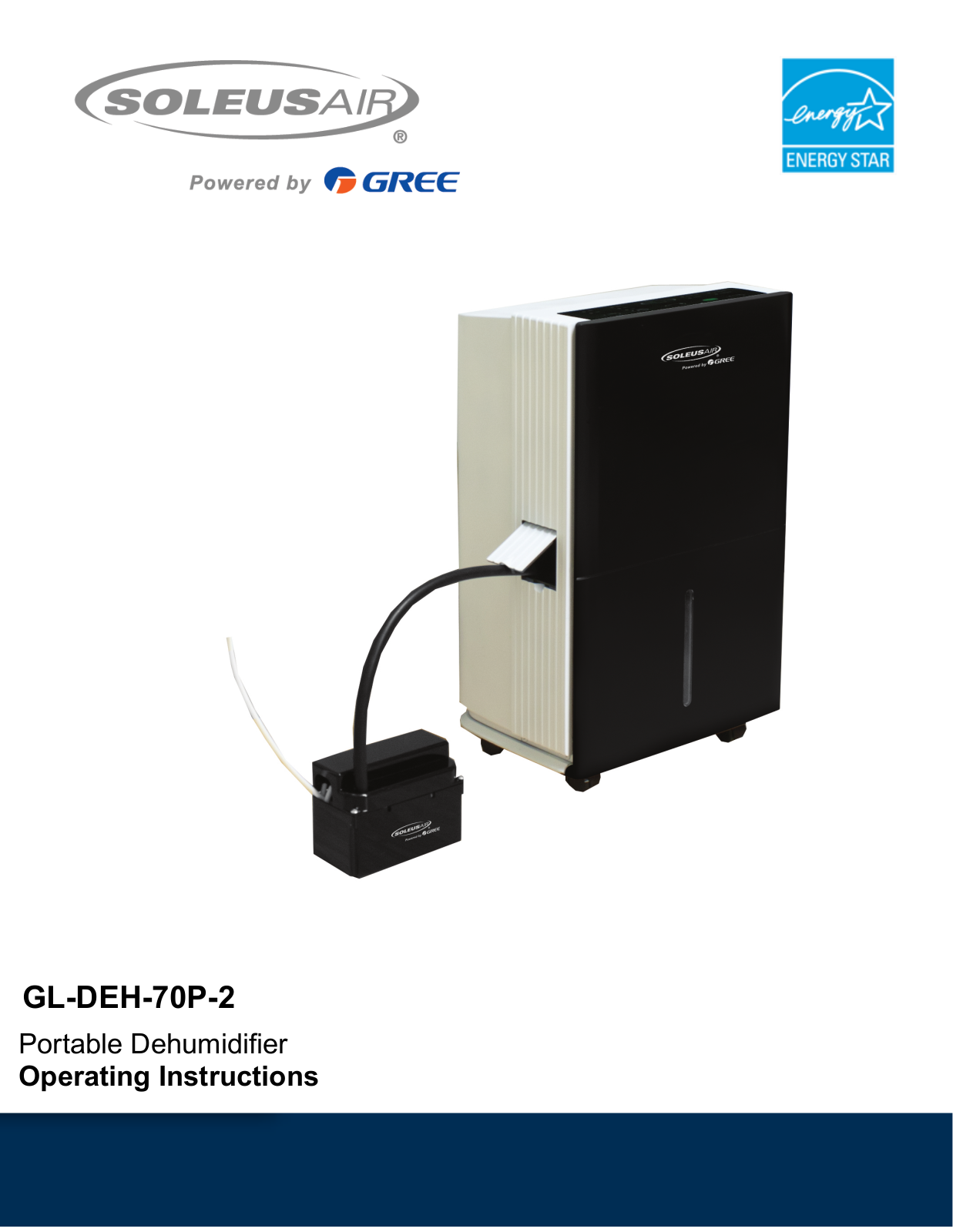 Soleus Air GL-DEH-70P-2 User Manual
