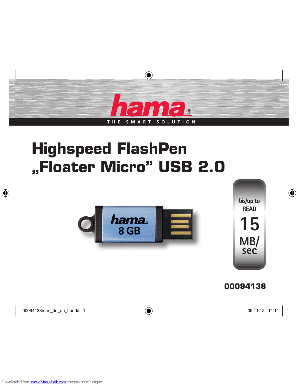 Hama 94138, 00094138 Operating Instruction - ManualMachine.com