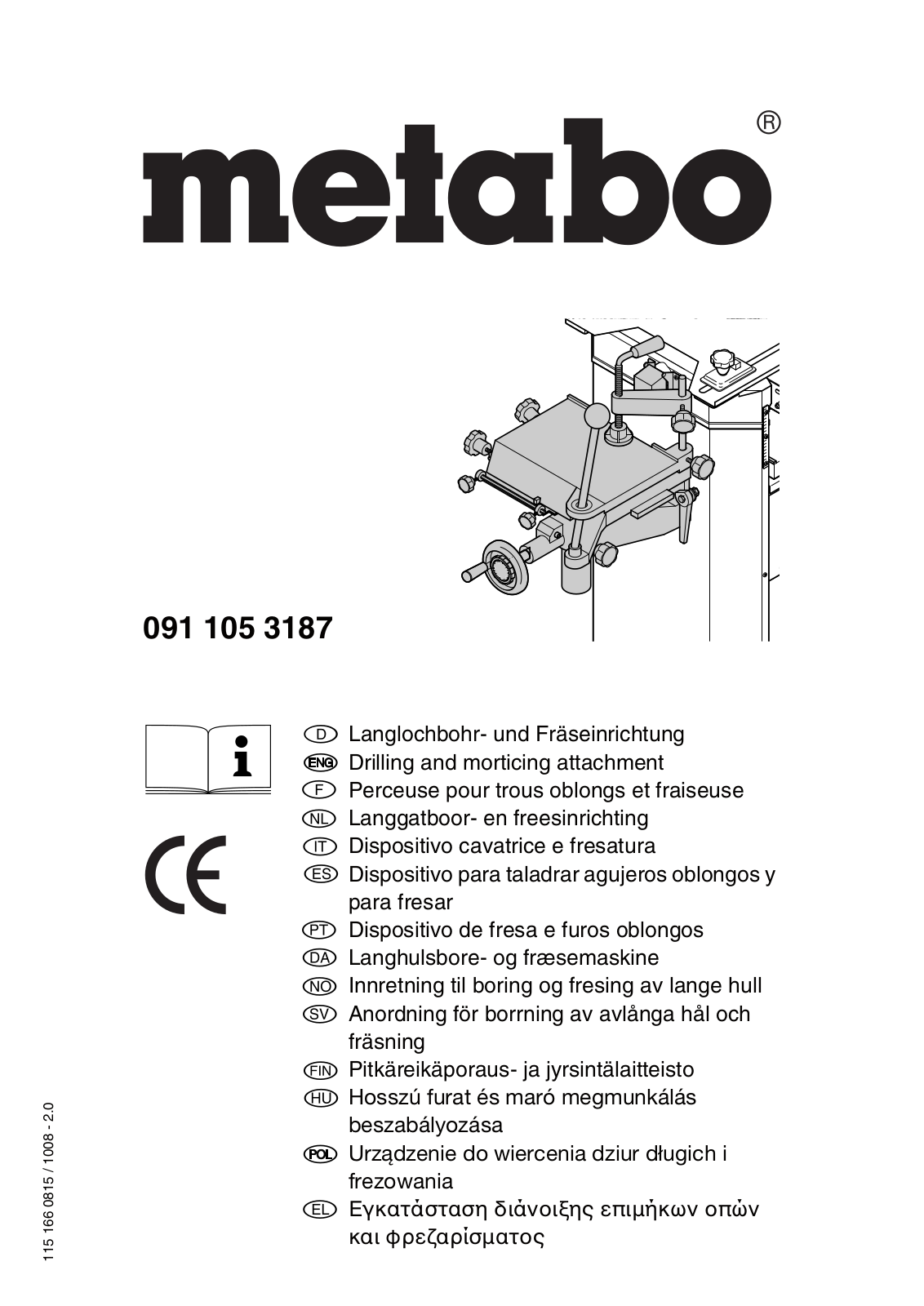 Metabo 091 105 3187 User guide - ManualMachine.com
