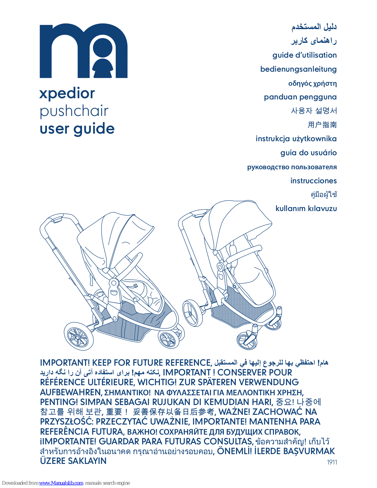 mothercare xpedior User Manual