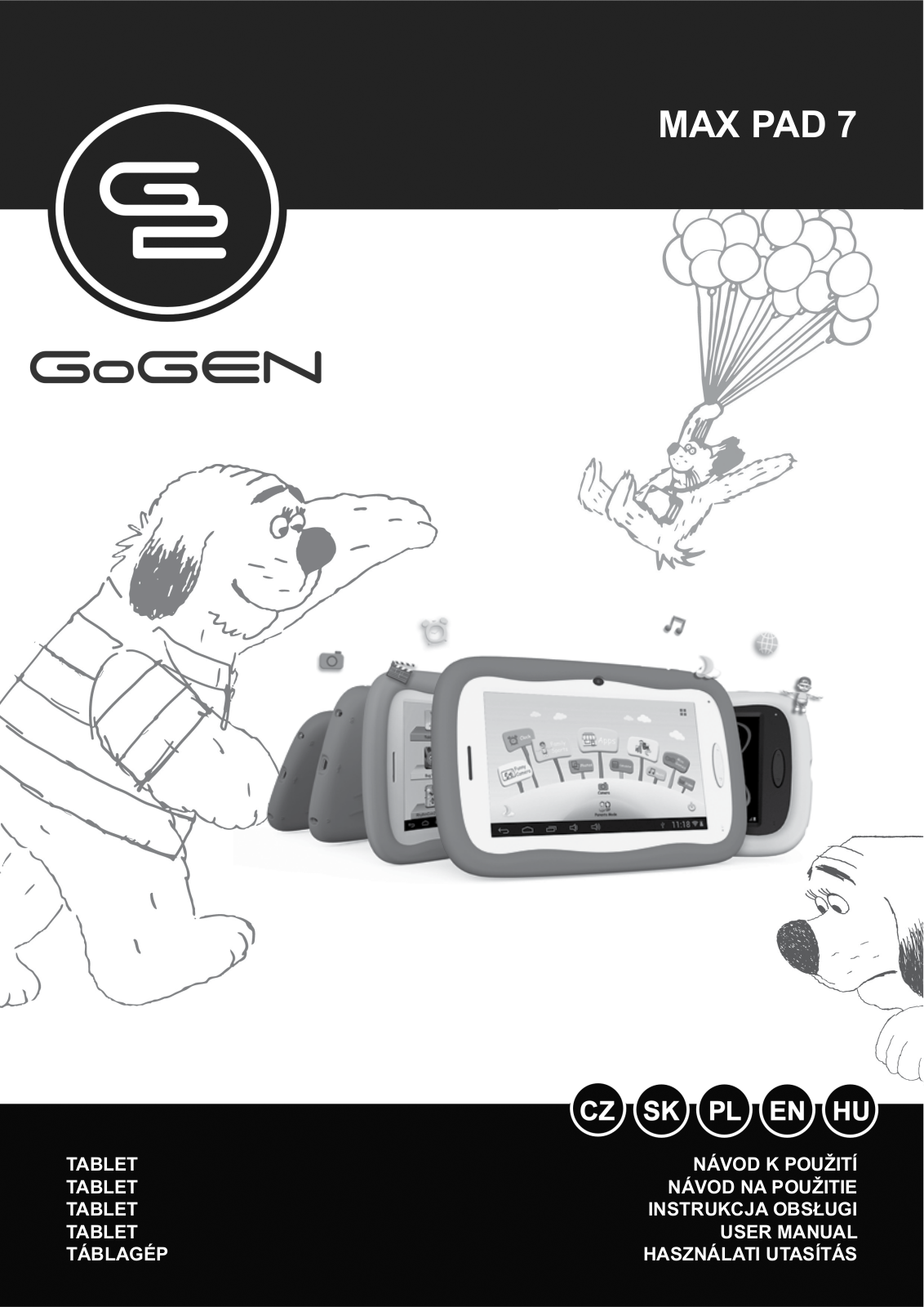 Gogen MAXPAD 7 Operating Instructions