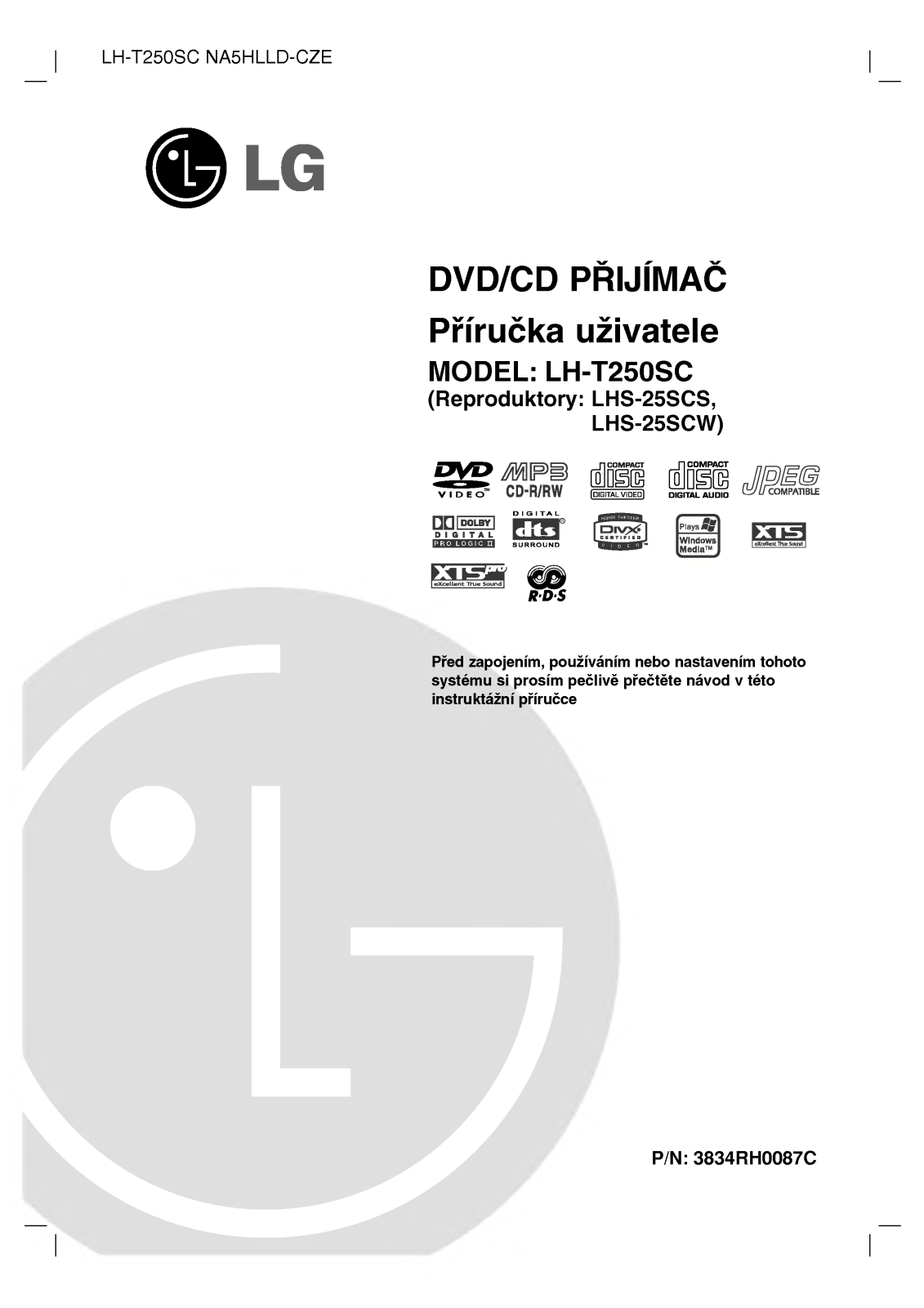 Lg LH-T250SC User Manual