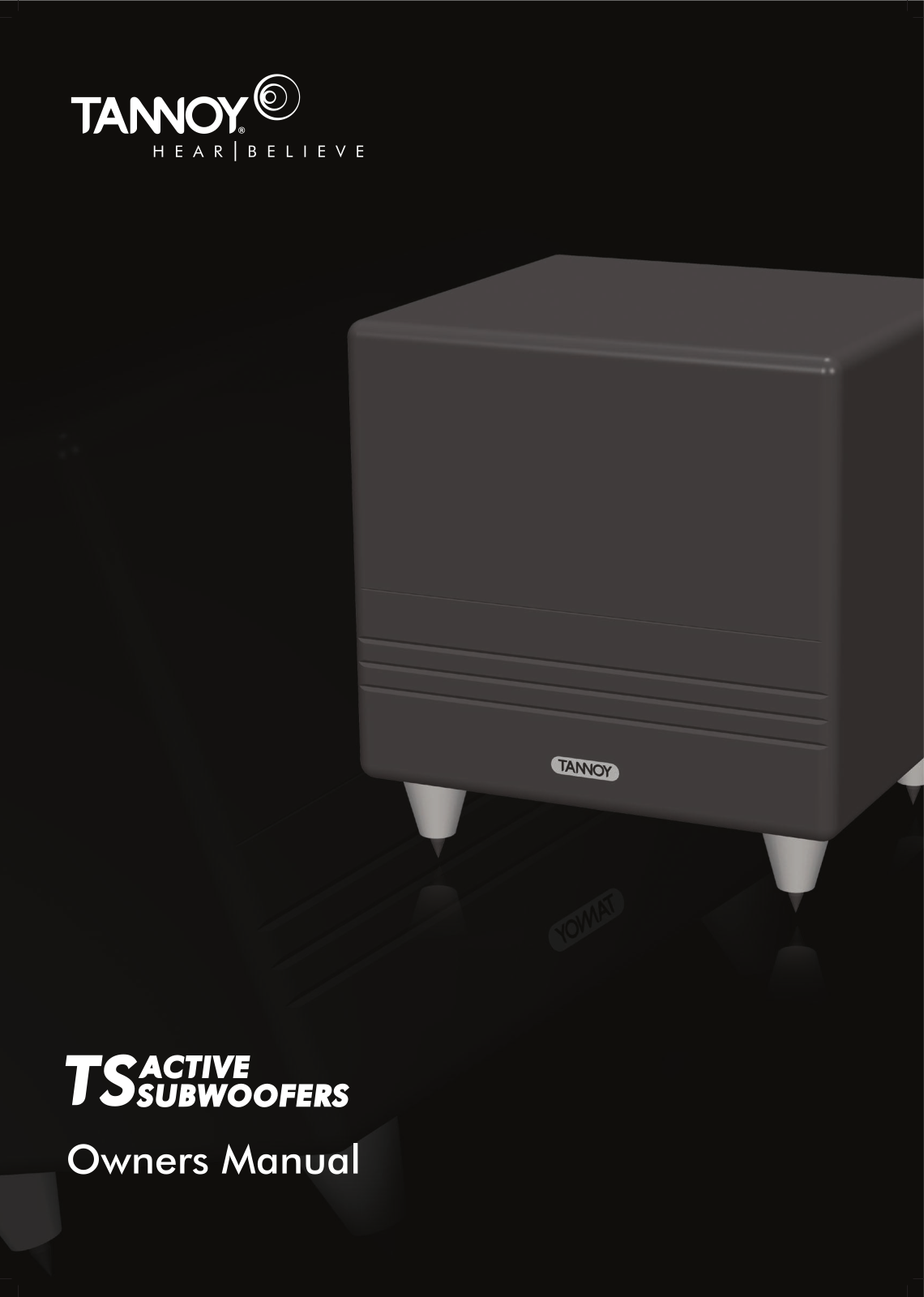 Tannoy TS-8 Owners manual