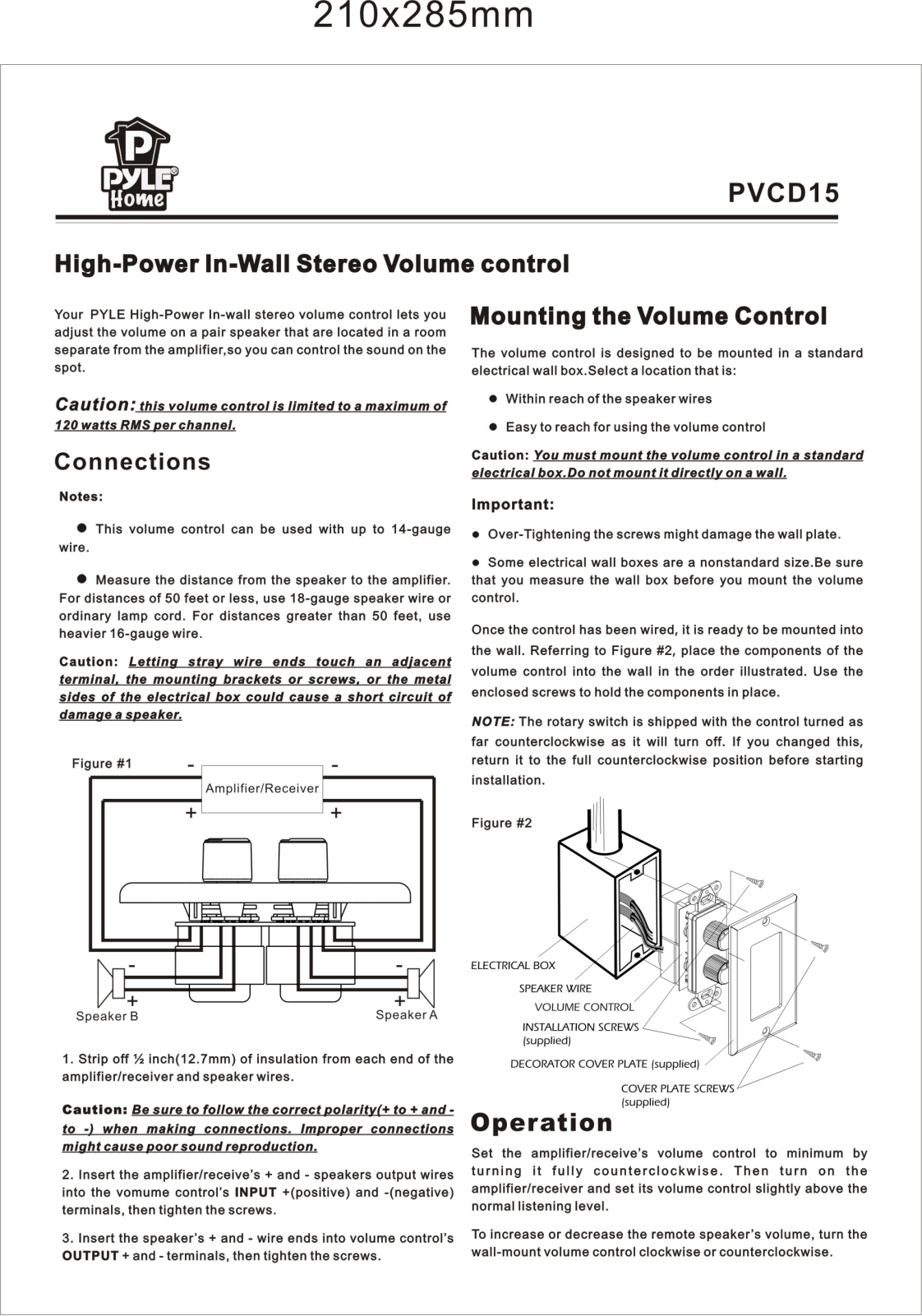 Pyle PVCD15 User guide - ManualMachine.com