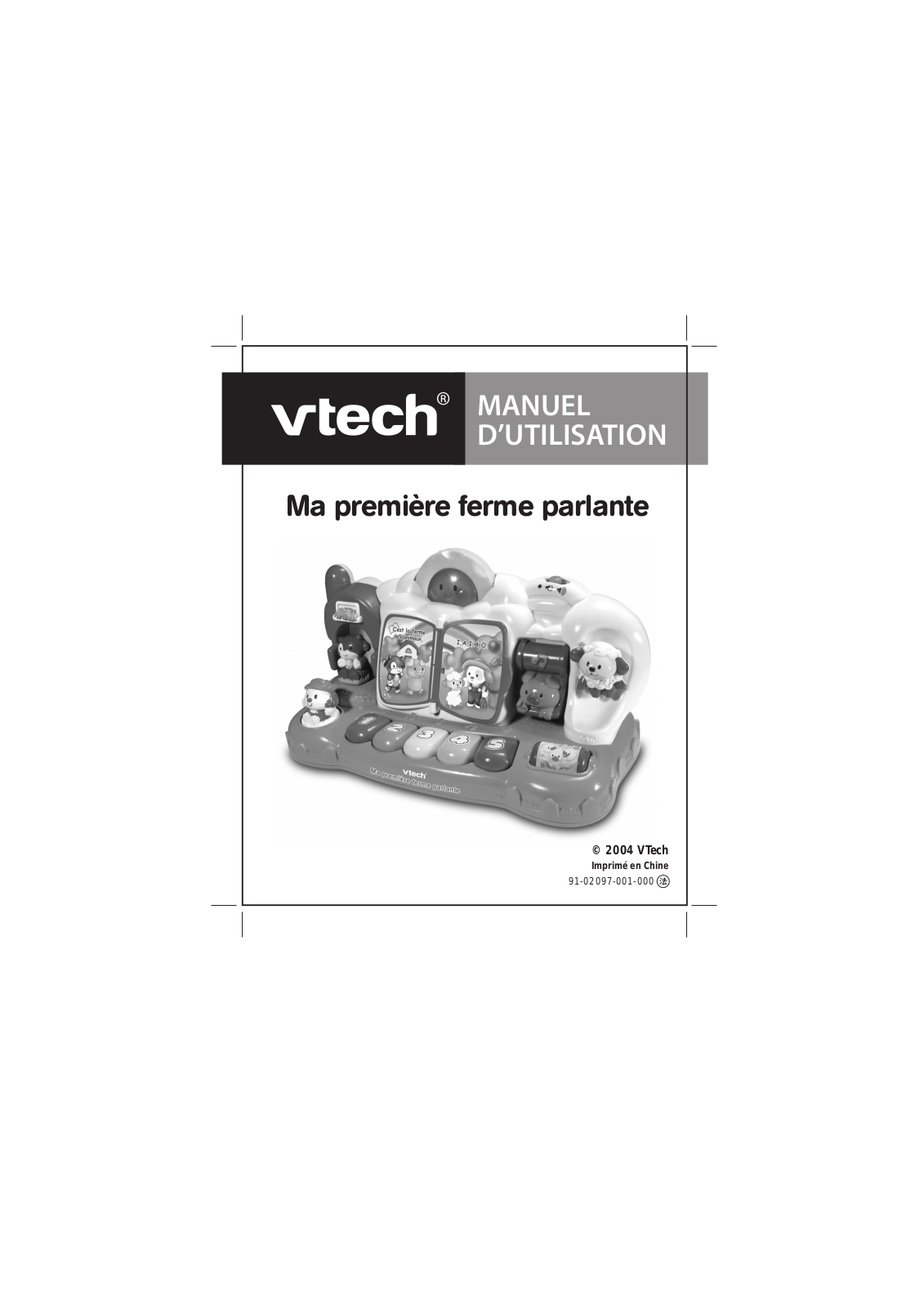 Vtech MA PREMIERE FERME PARLANTE User Manual