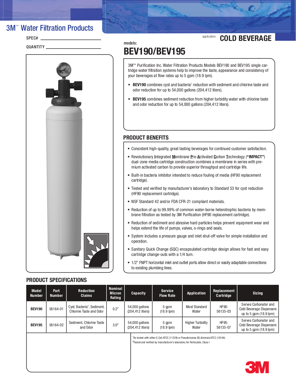 3M BEV190 User Manual