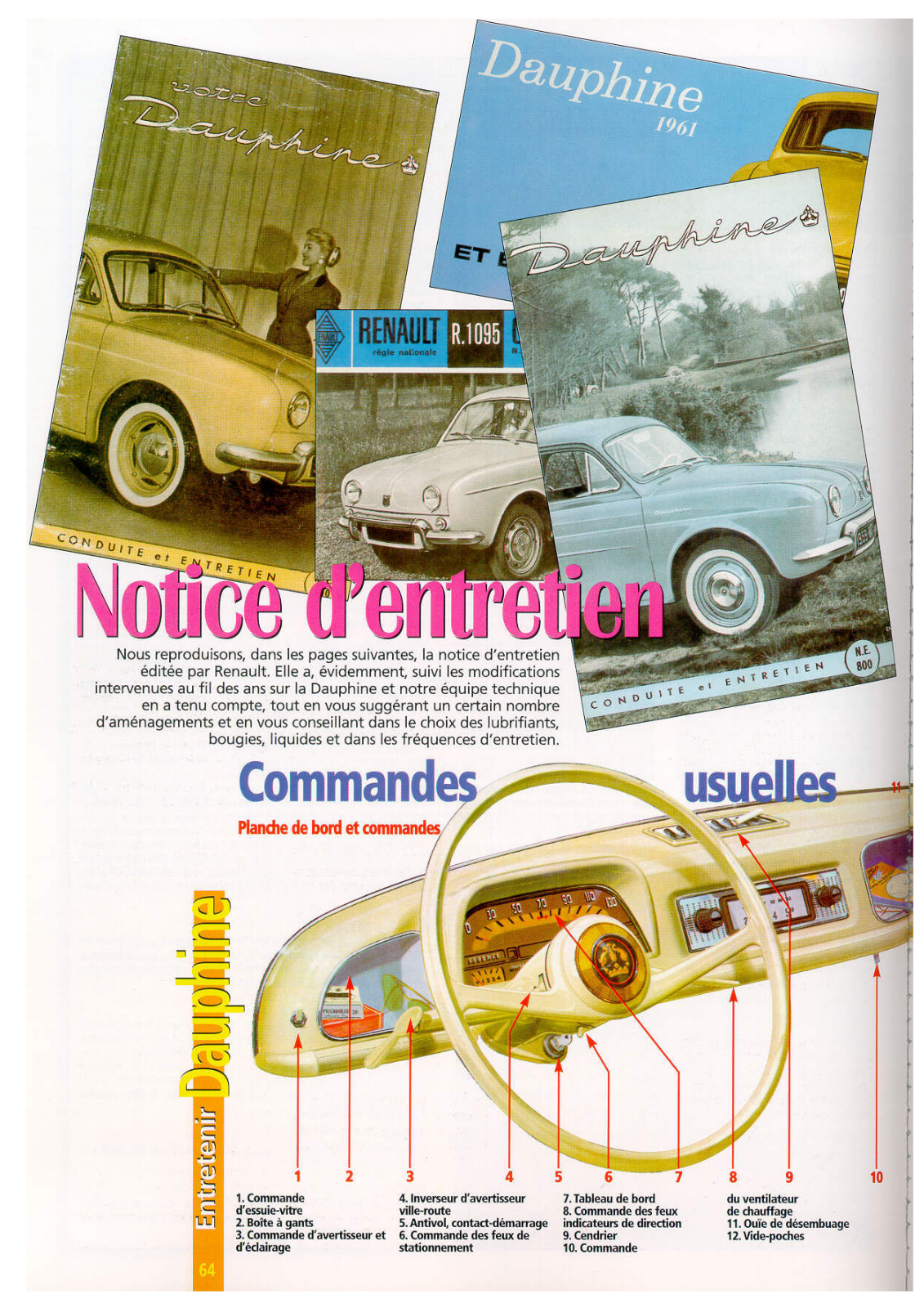 RENAULT DAUPHINE User Manual