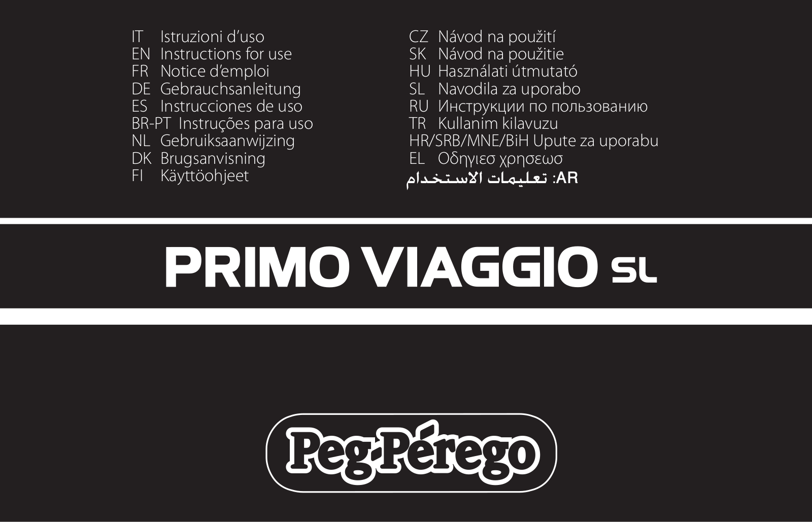 Peg-Perego Primo Viaggio Tri-Fix SL Manual