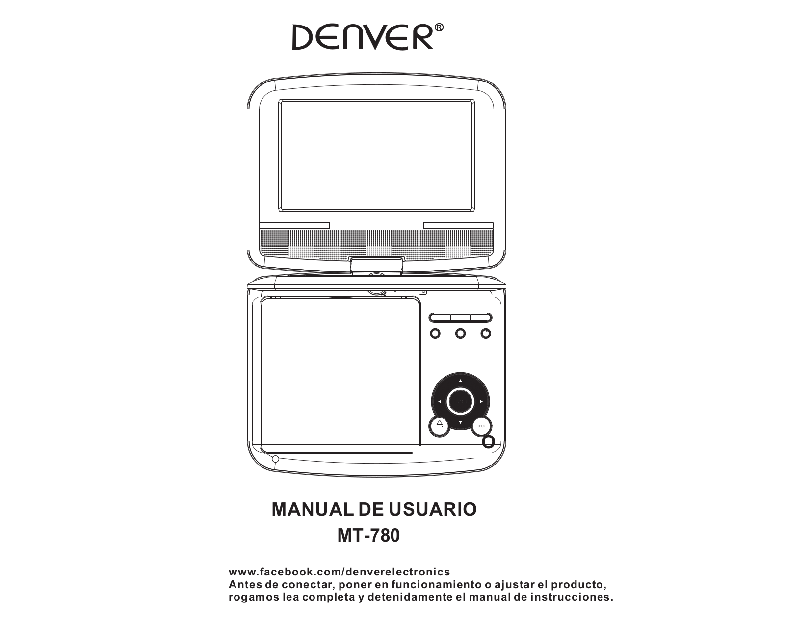 Denver MT-780 User Manual