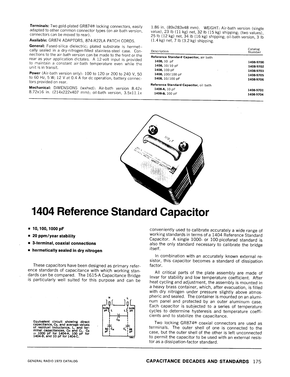 Agilent 1169A Data Sheet