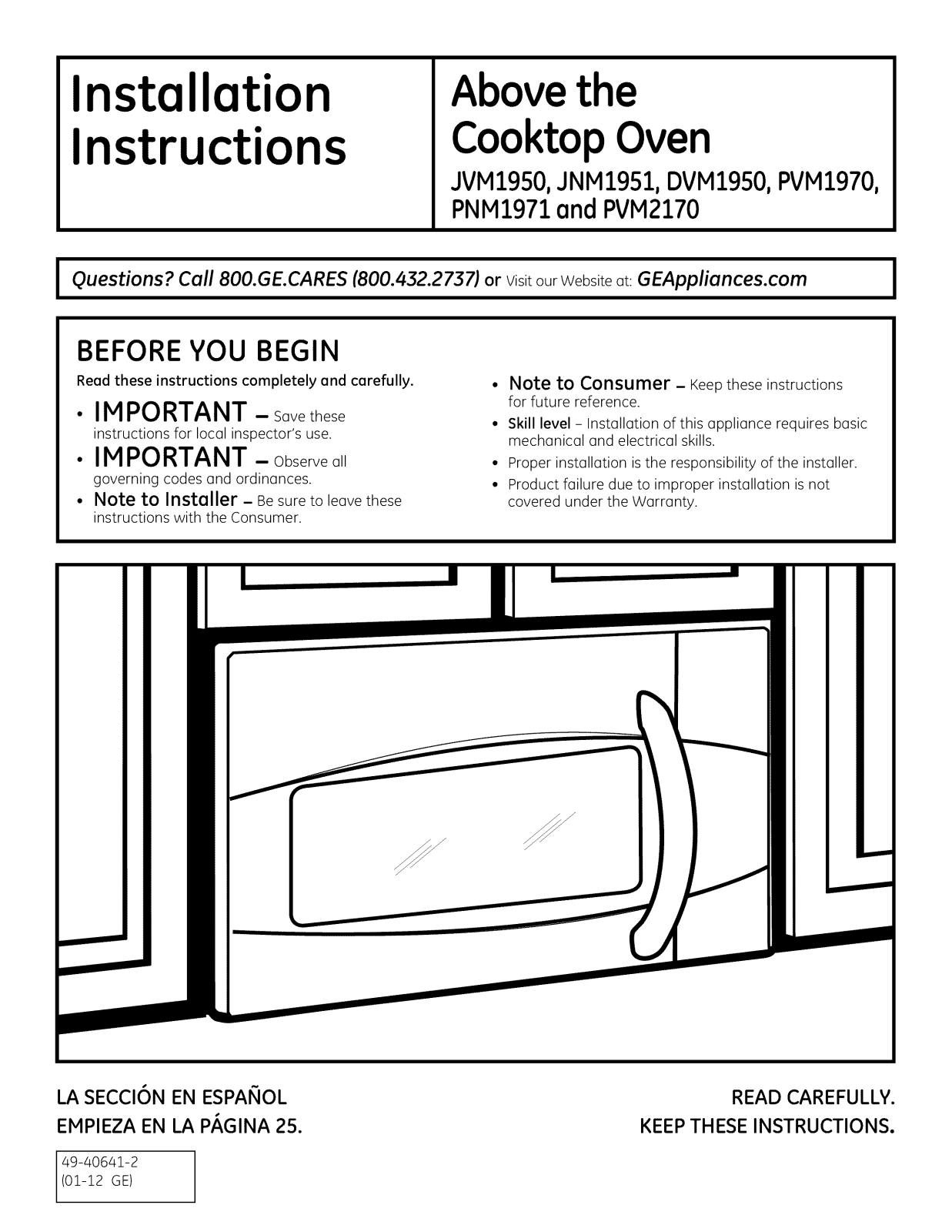 GE DVM1950DR2BB, DVM1950DR2WW, DVM1950SR2SS Installation Guide - ManualMachine.com