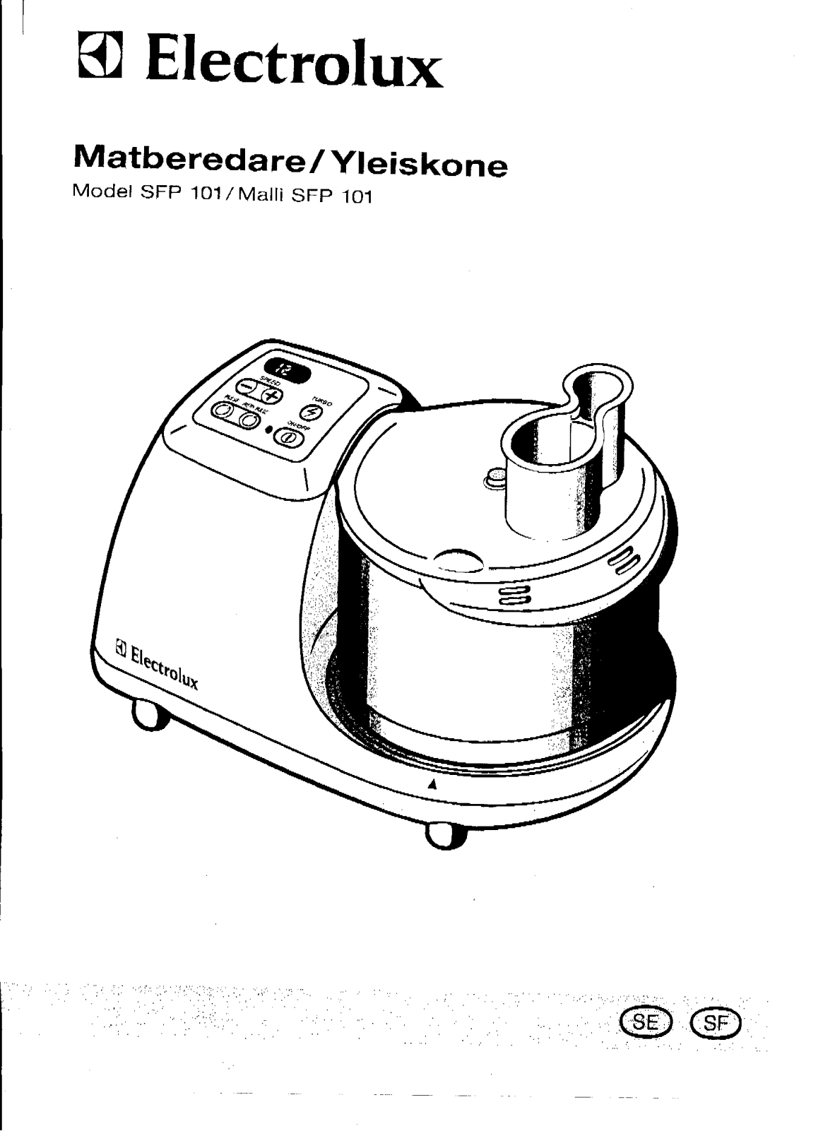 AEG SFP101 User Manual