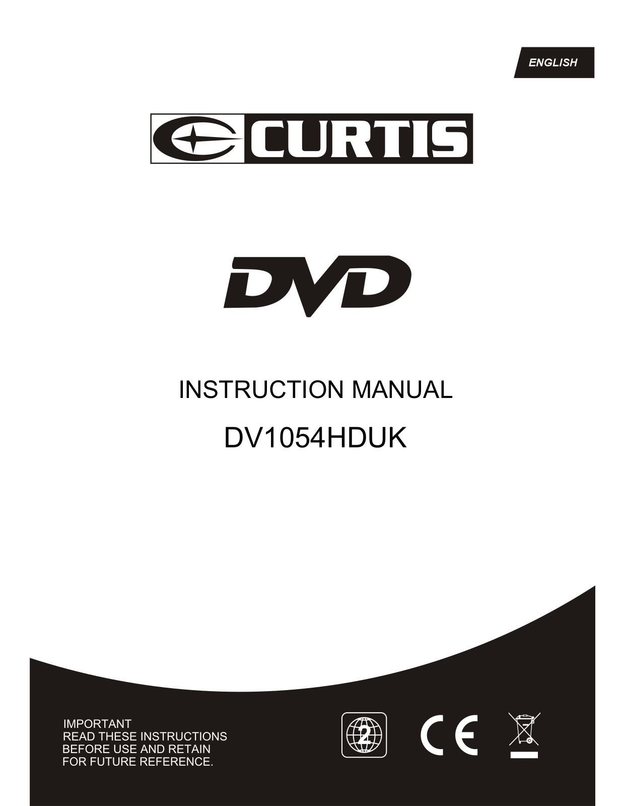 Curtis DV1054HDUK User Manual