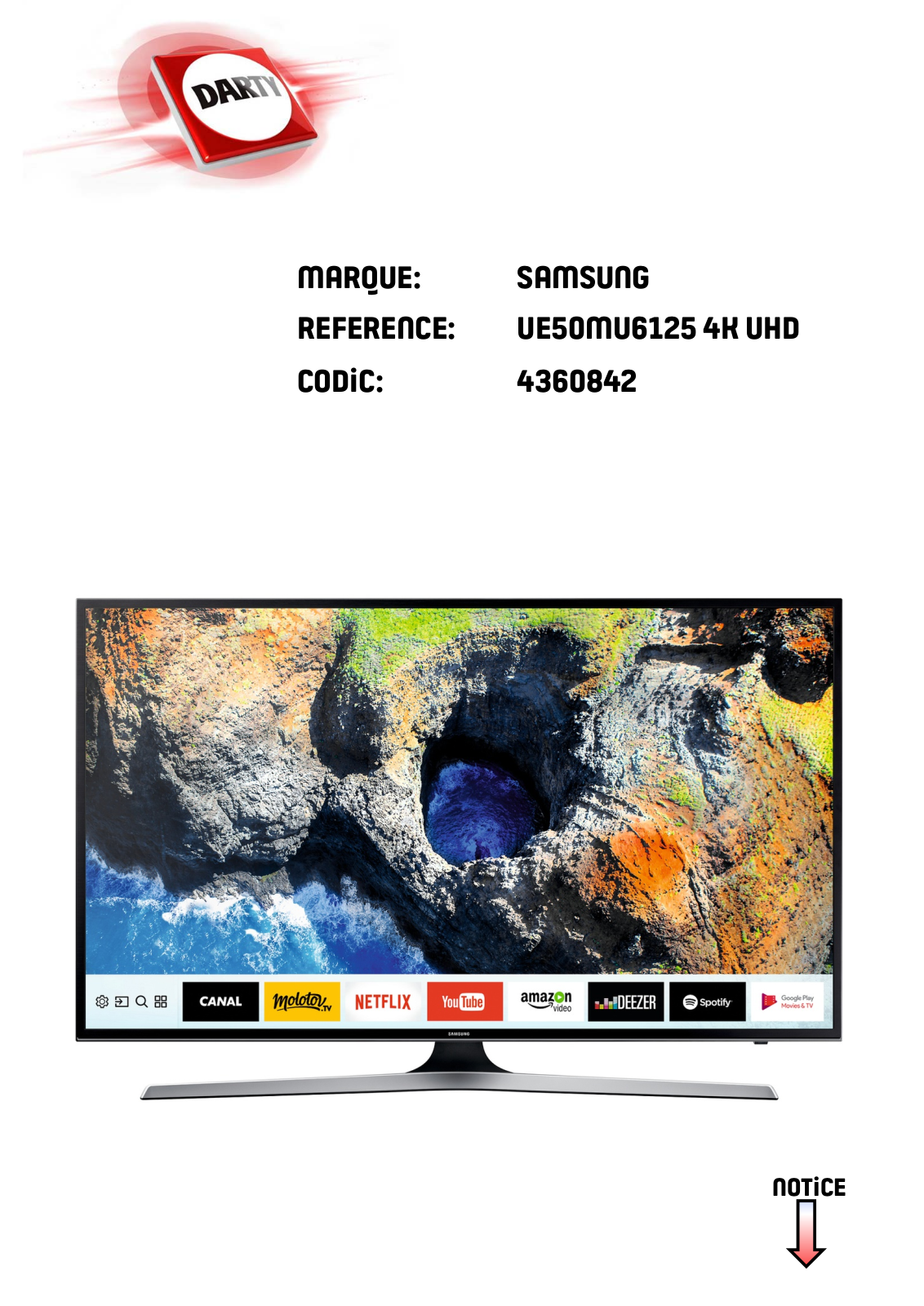 Samsung UE50MU6125, UE58MU6125 User Manual