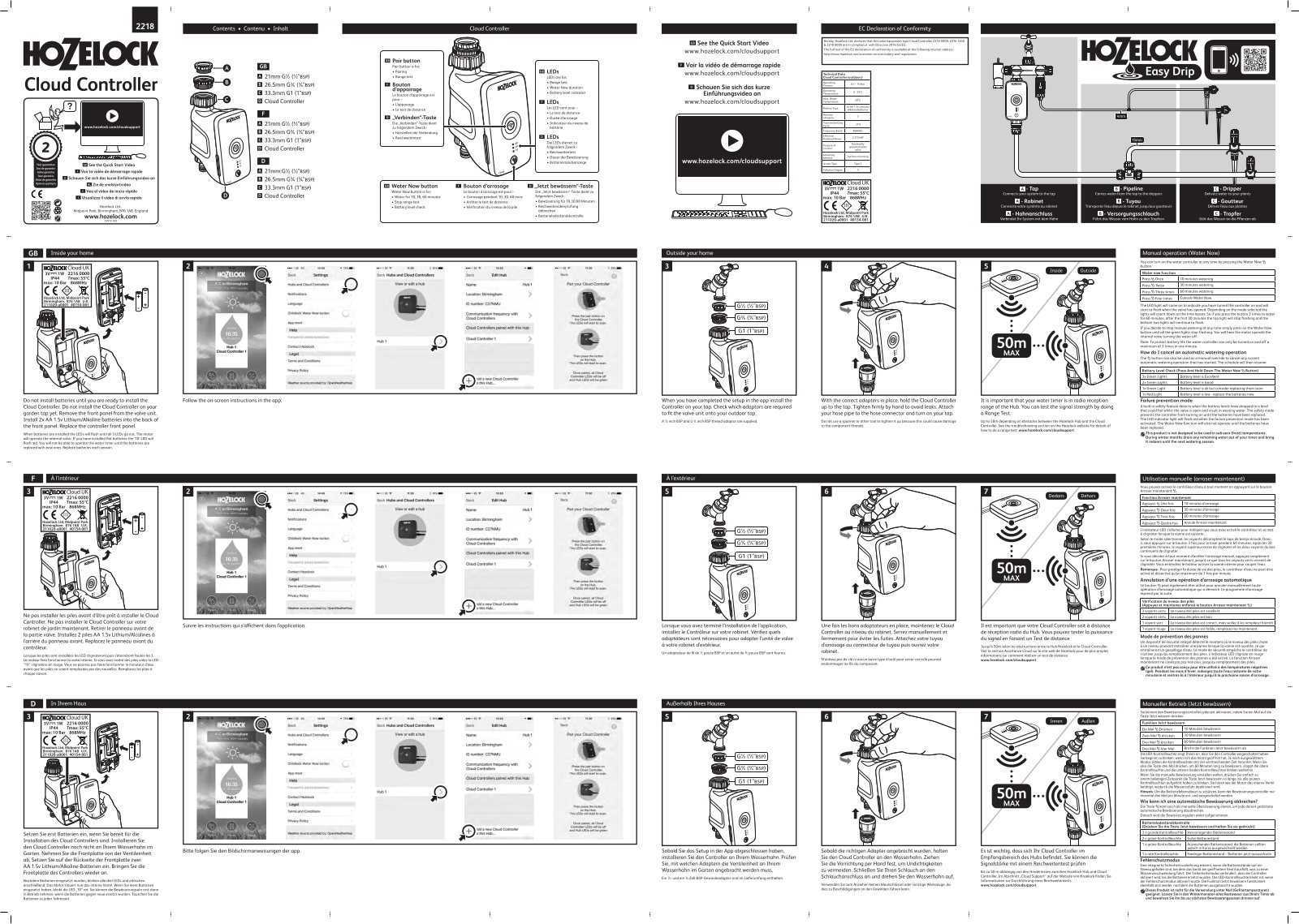 Hozelock 2218 User guide - ManualMachine.com