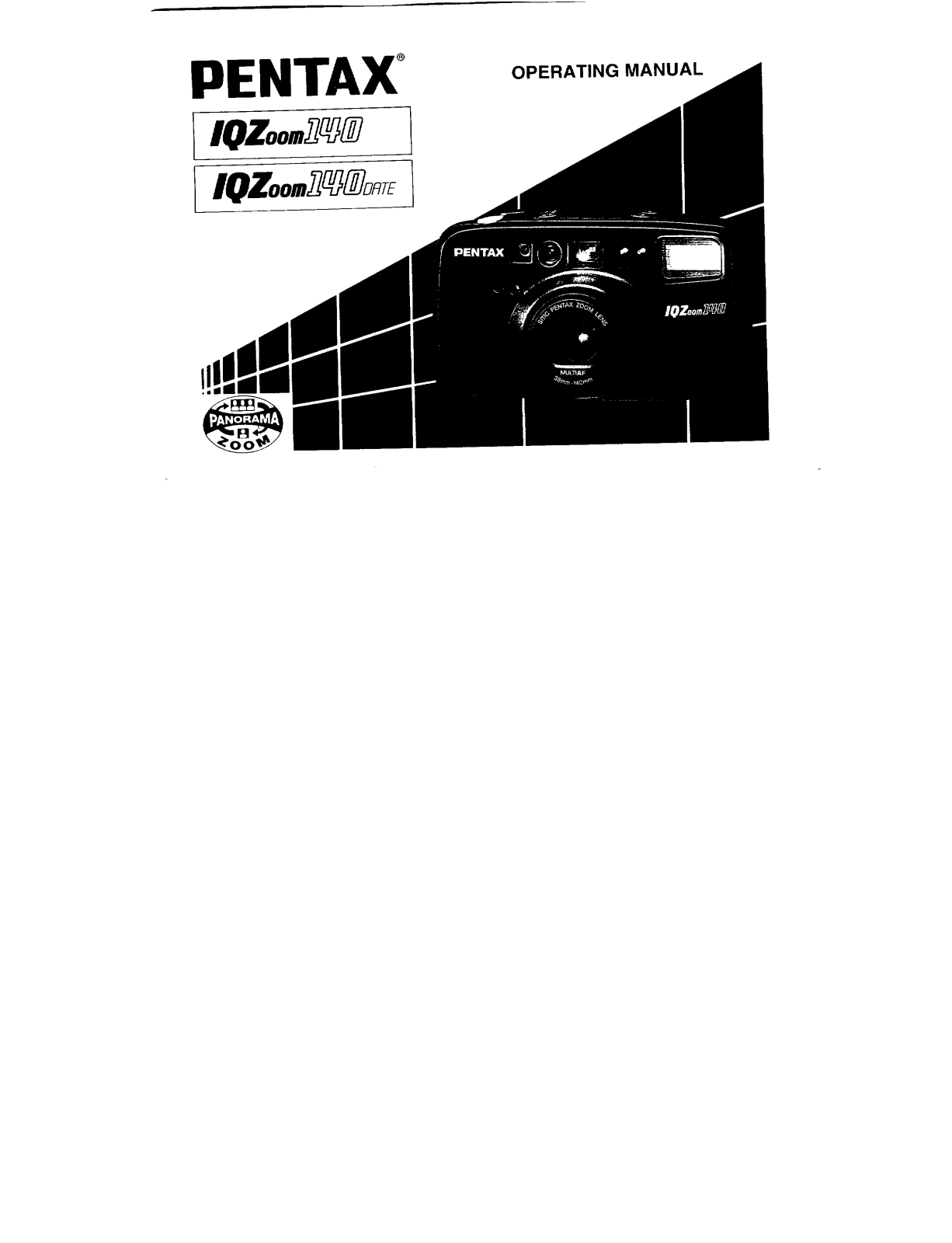 Pentax IQZoom140 User Manual