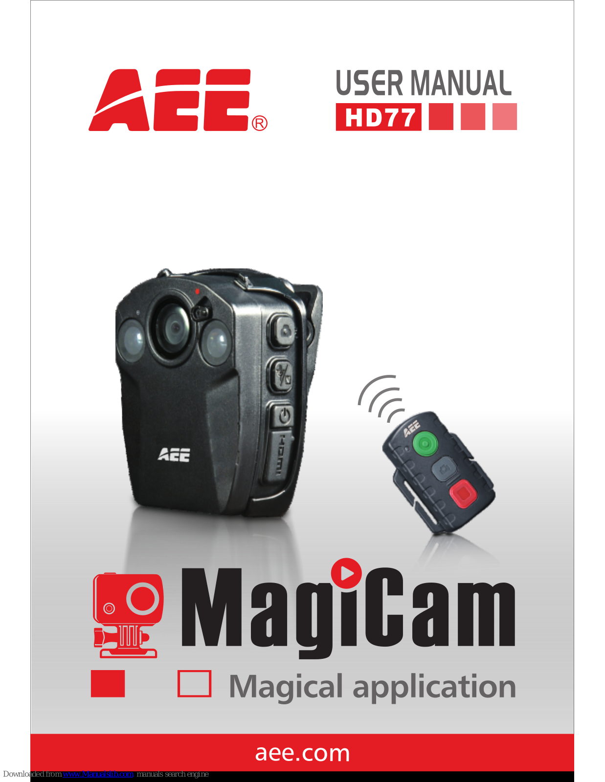 AEE HD77 User Manual