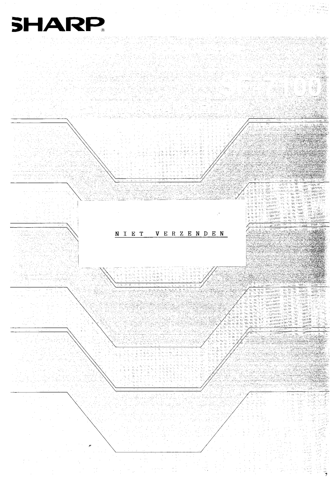 Sharp SF-7100 User Manual