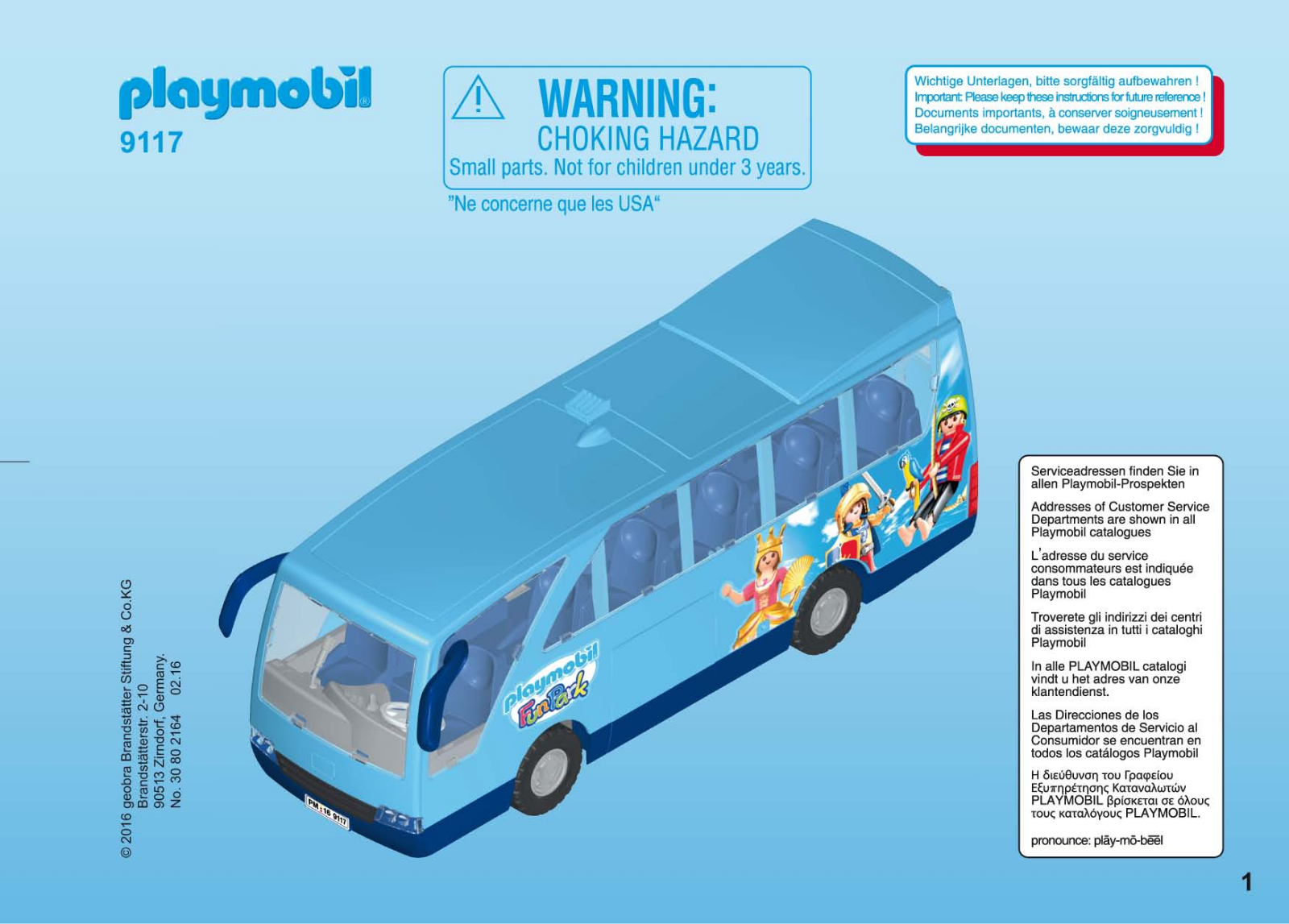 Playmobil 9117 Instructions