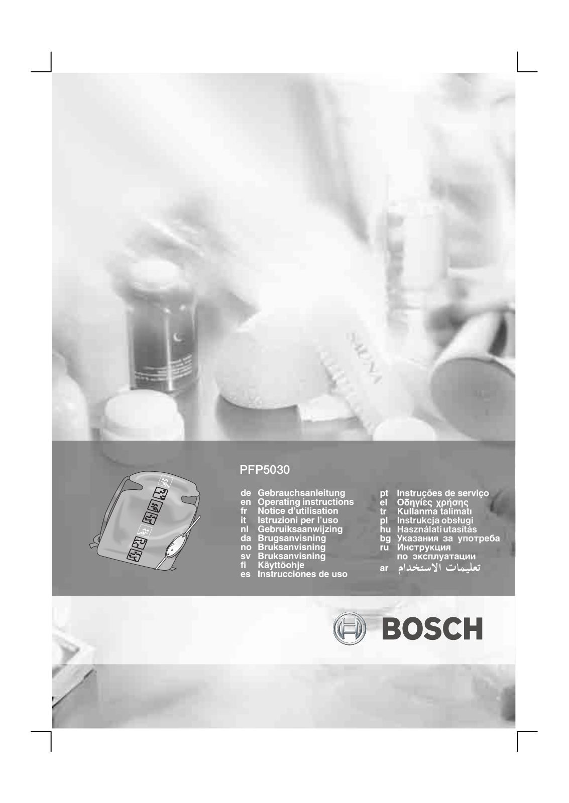 Bosch PFP5030 User Manual