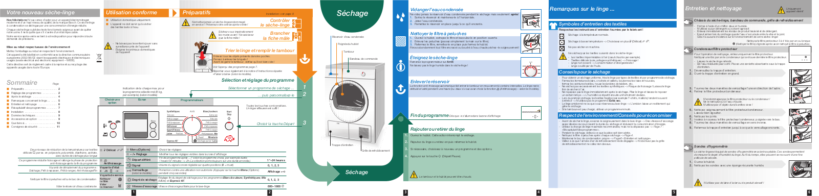 BOSCH WTS86512 User Manual