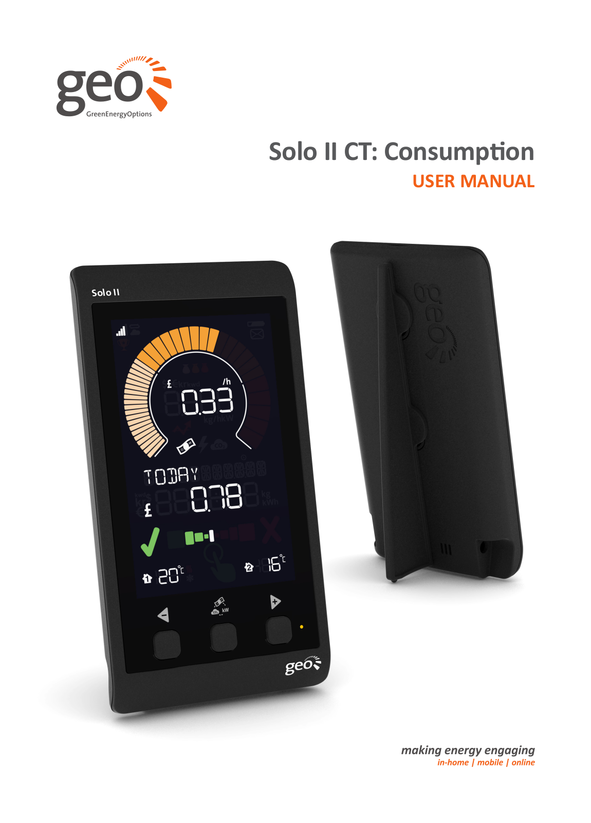 GEO Solo II CT: Consumption User guide