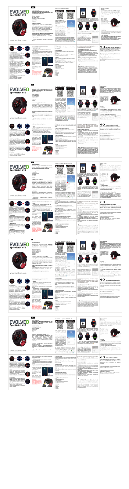 Evolveo SportWatch M1S User Manual