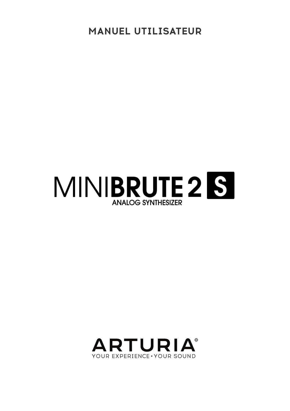 Arturia Minibrute 2S User Manual