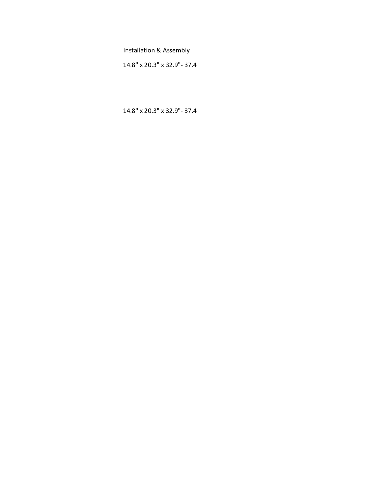 Inbox Zero W004248484 Dimensions