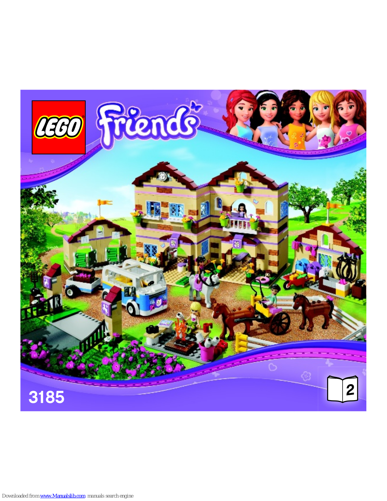 LEGO 3185 Friends Assembly Manual