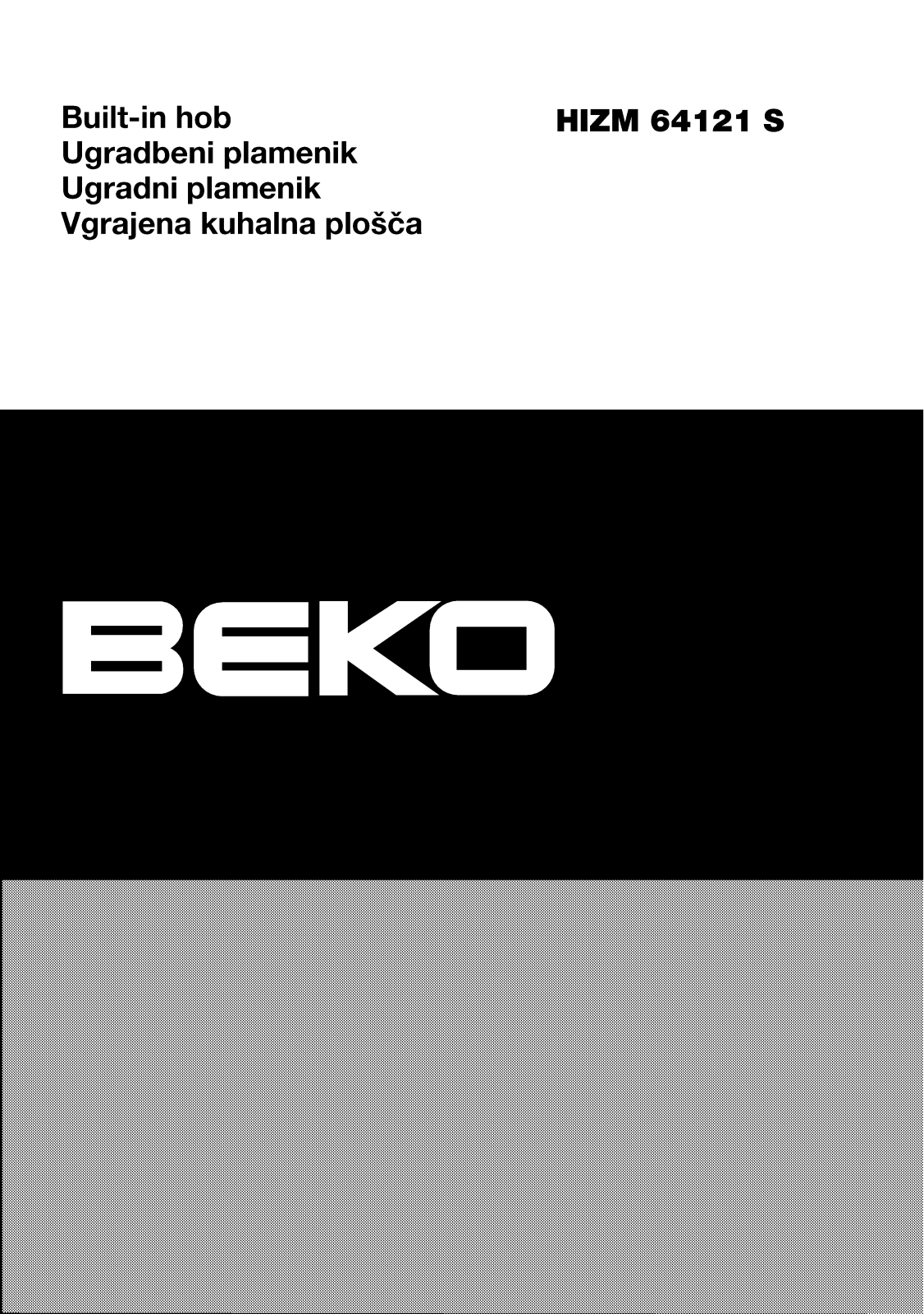 Beko HIZM64121S User manual