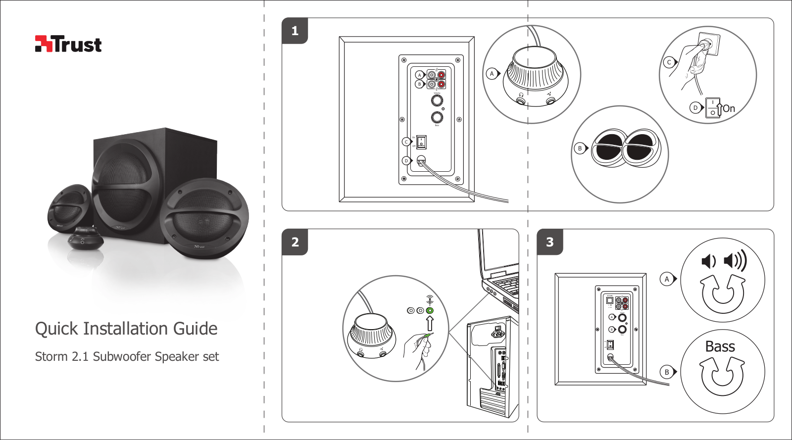 Trust 19376 Quick Installation Guide