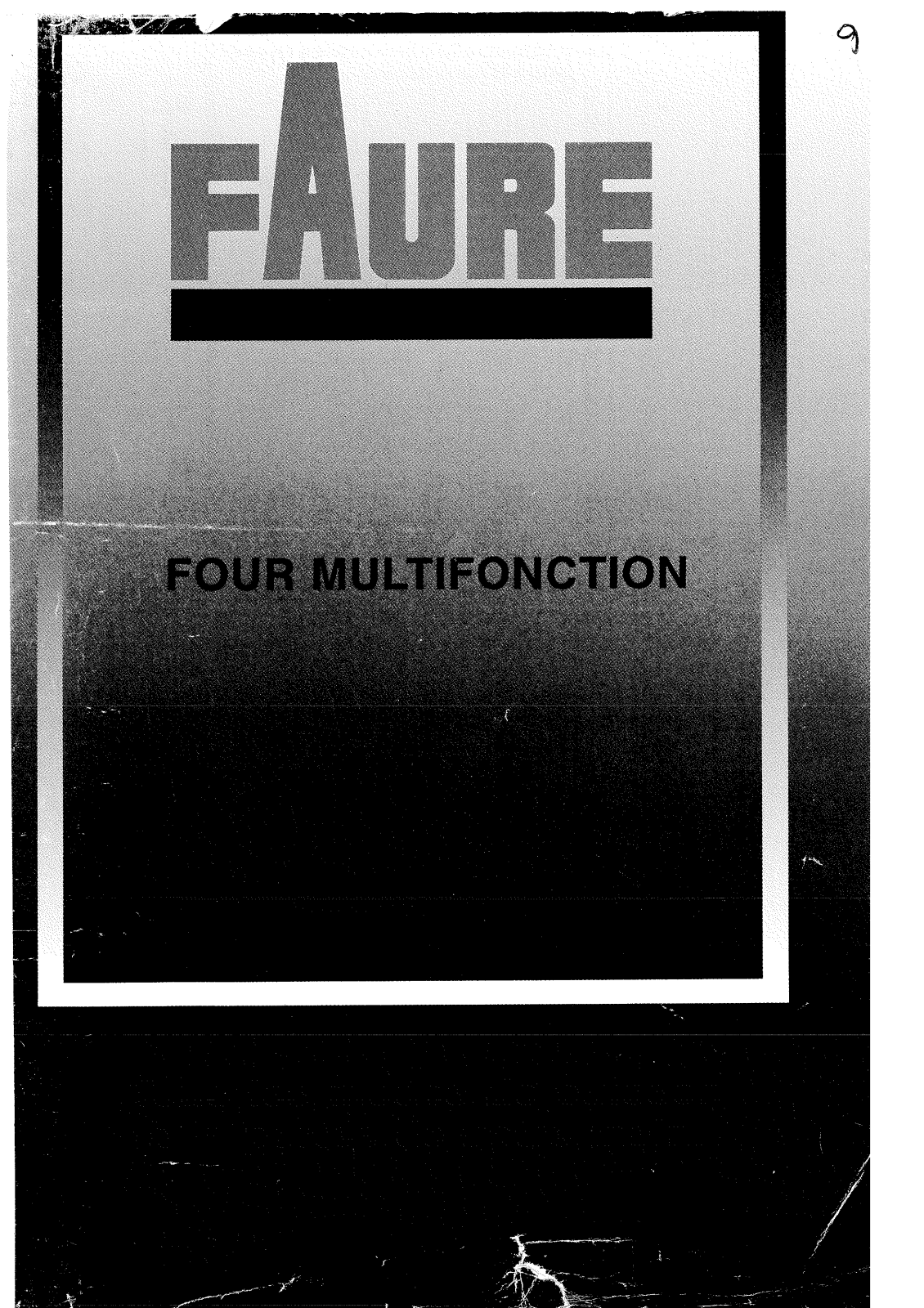 FAURE CFM542M2 User Manual