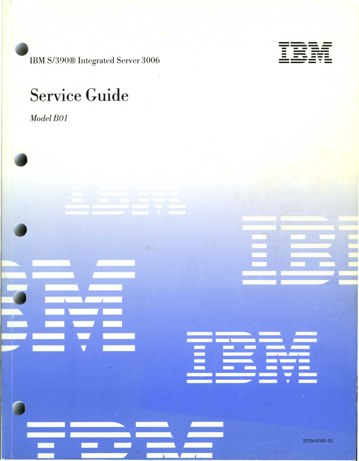 IBM B01 Service Manual