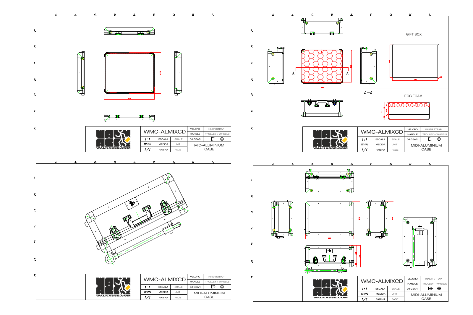 Walkasse WMC-ALMIXCD User guide - ManualMachine.com