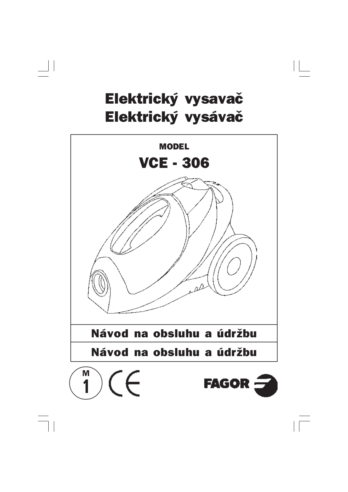 Fagor VCE-306 User Manual