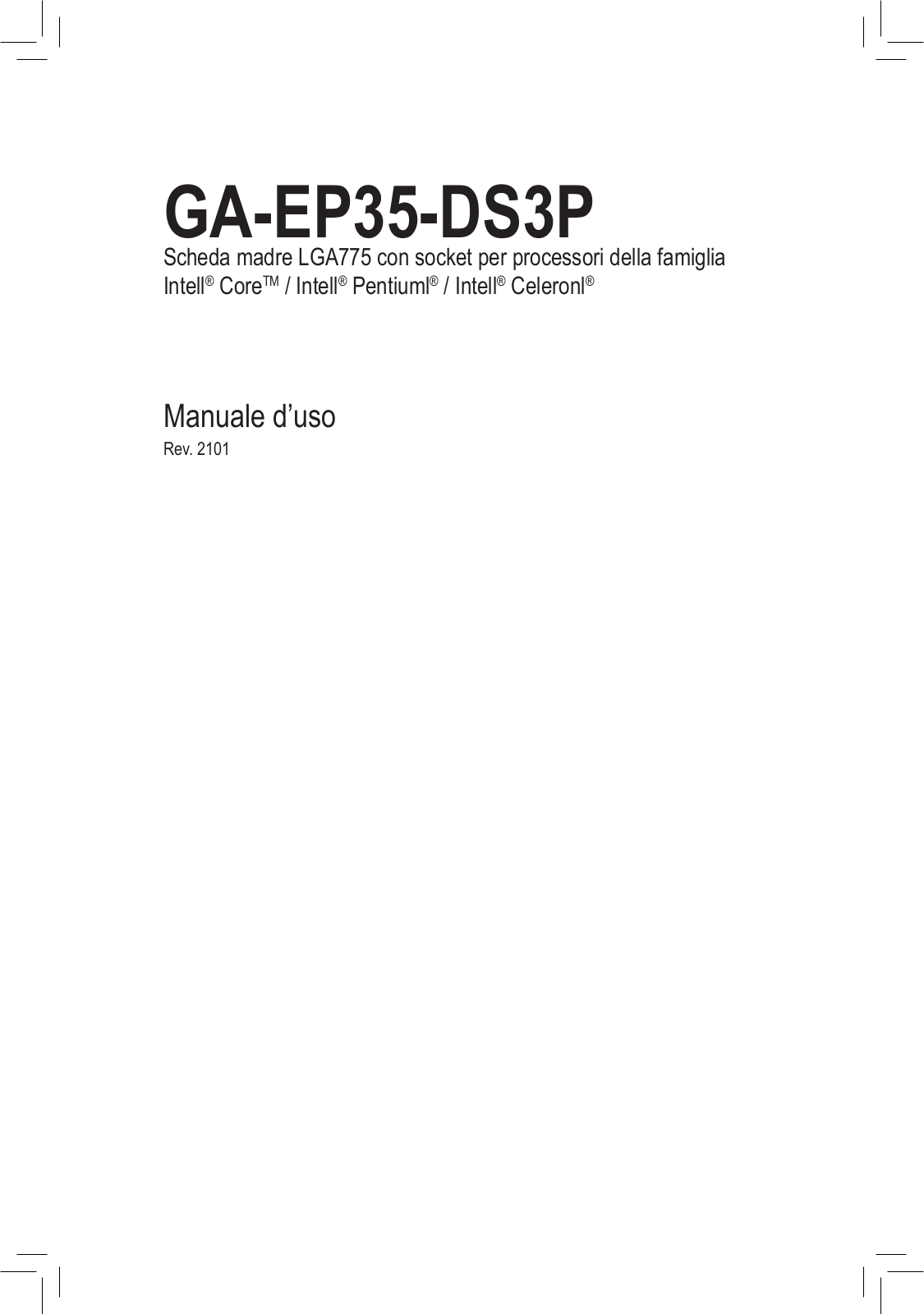 Gigabyte GA-EP35-DS3P User Manual