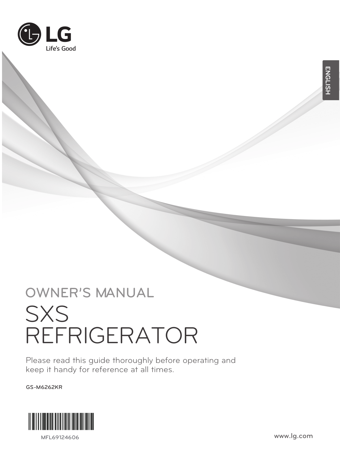 LG GS-M6262KR Owner’s Manual