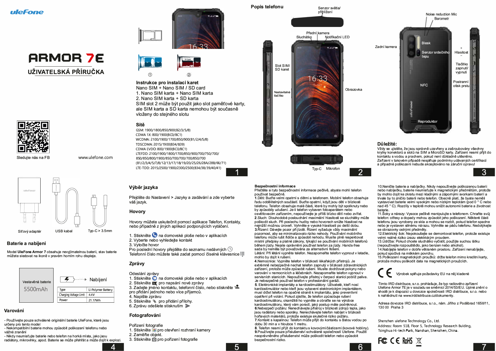 UleFone ARMOR 7E User Manual