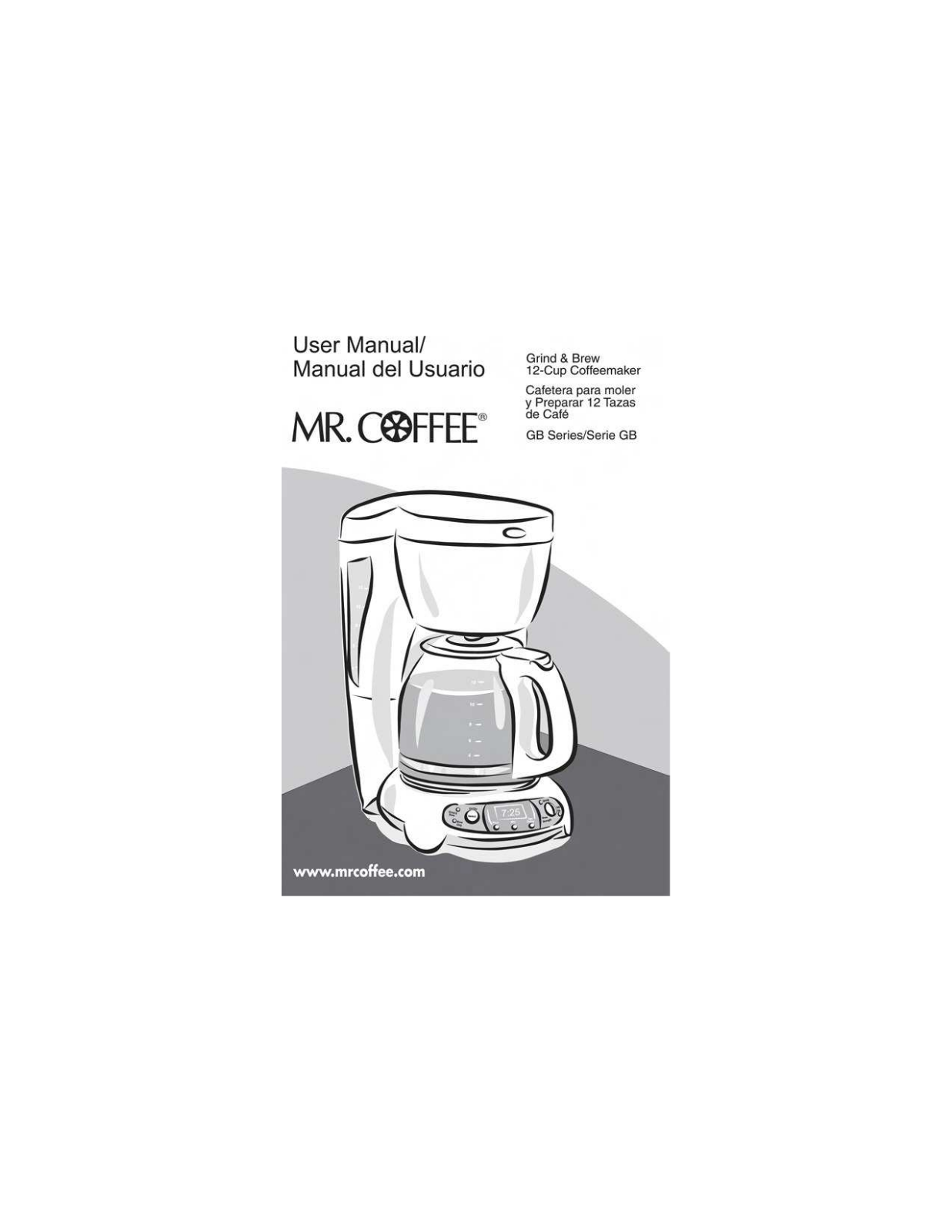 Mr. Coffee GBX23 User Manual