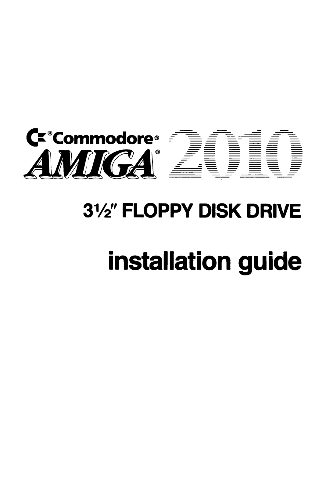 Amiga 2010 a - ManualMachine.com