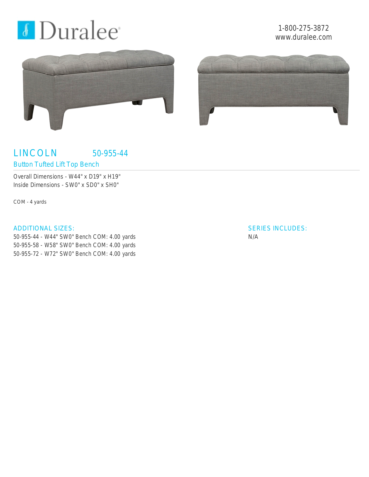 Duralee DFFP1421 Specifications - ManualMachine.com