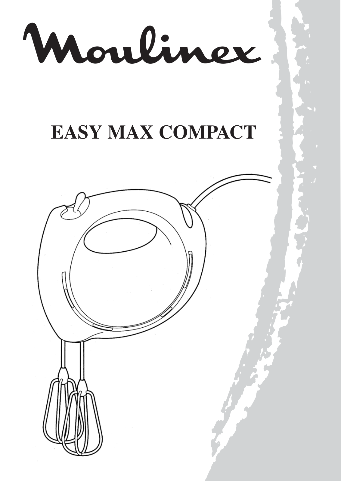 Moulinex BM 1 Easy Compact User Manual