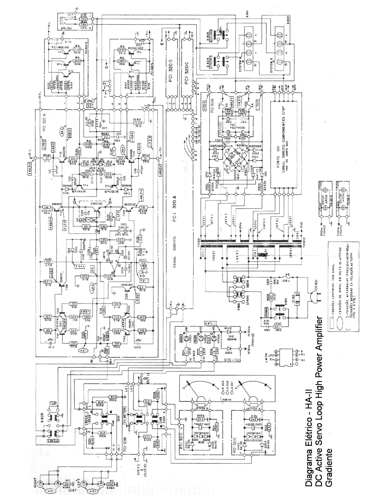 Gradiente hall schematic