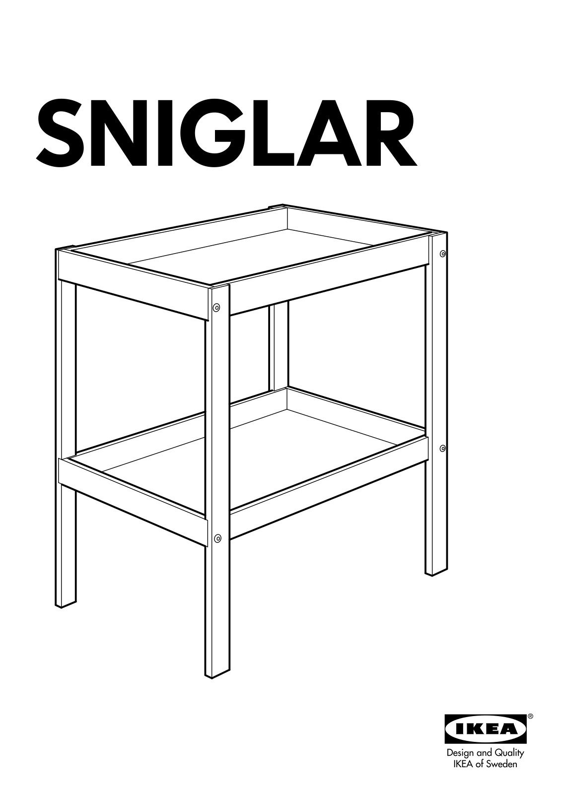 Ikea 50197589 Assembly instructions