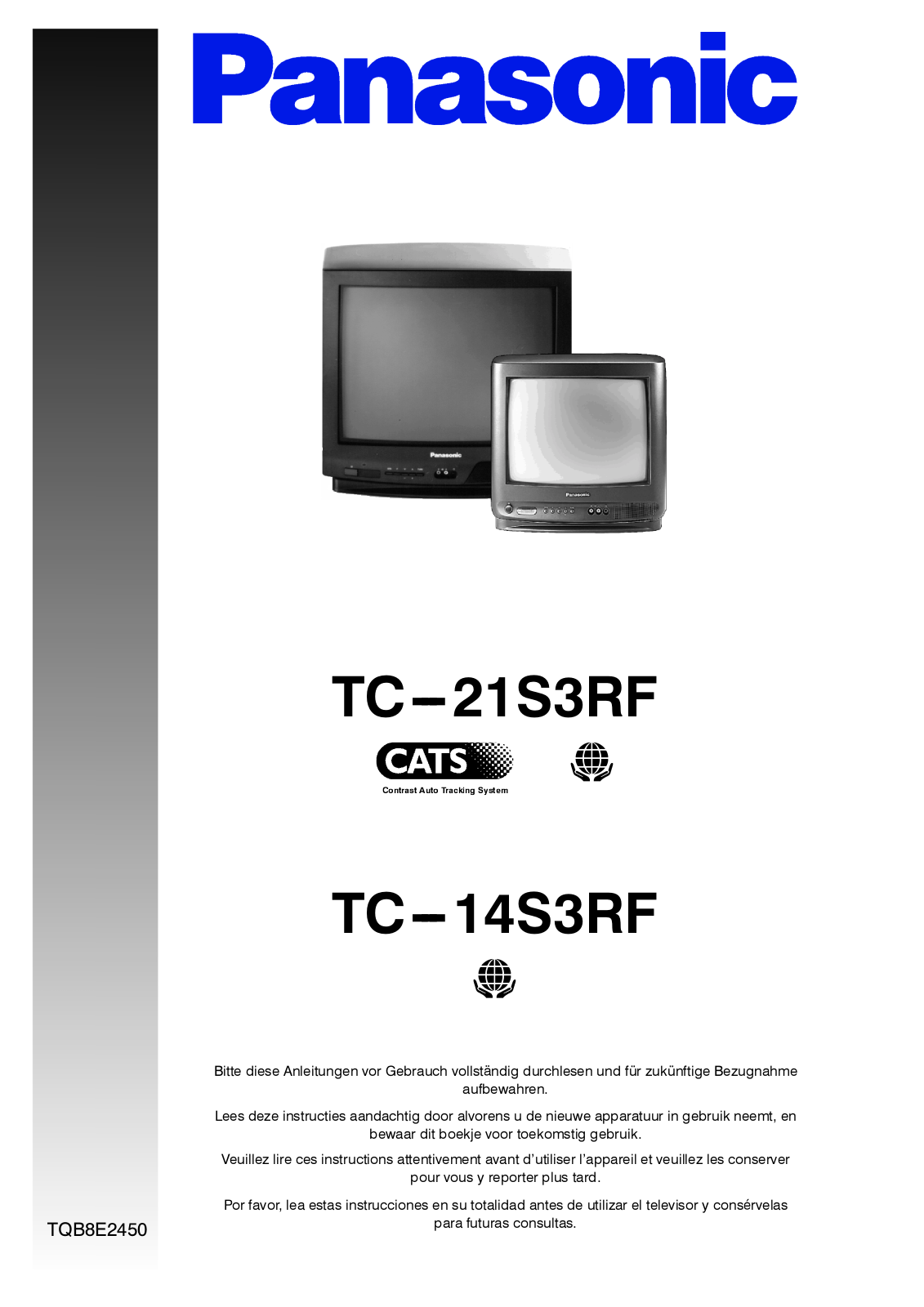 PANASONIC TC-14S3RF, TC-21S3RF User Manual