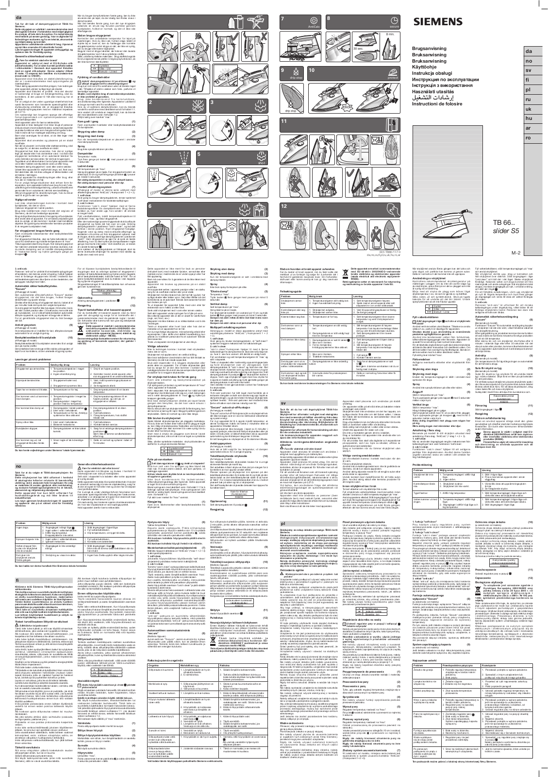 Siemens TB66320, TB66310, TB66410, TB66420 User Manual