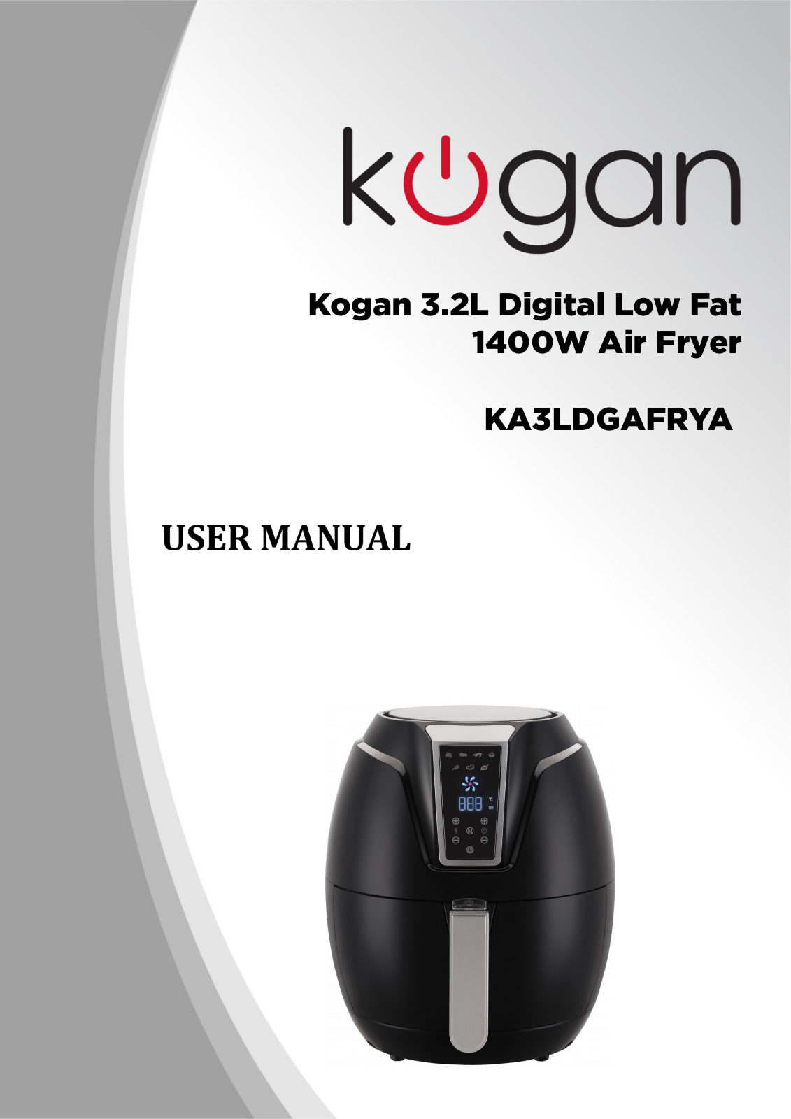 Kogan KA3LDGAFRYA User Manual